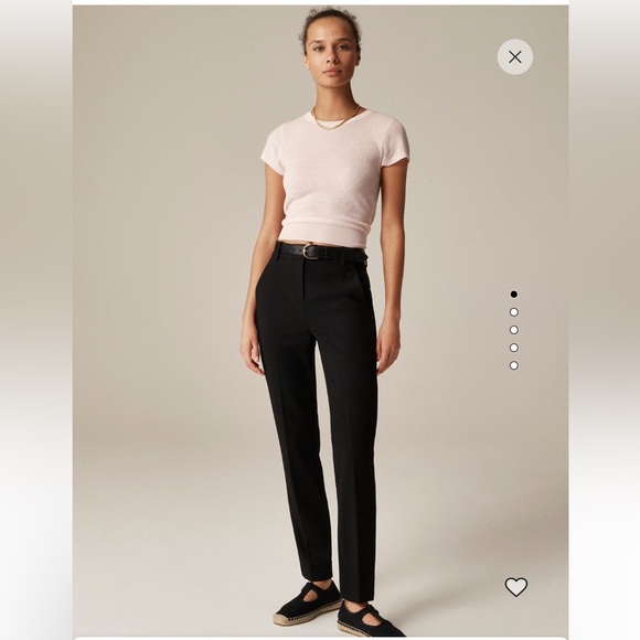 J. Crew Pants - NWT J.Crew | New Cameron pant in four-season stretch | Black | Size 4